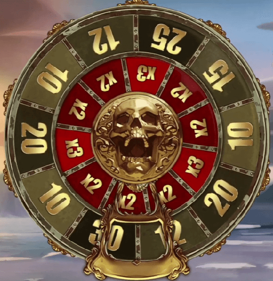 ruleta de 9 skulls of gold 