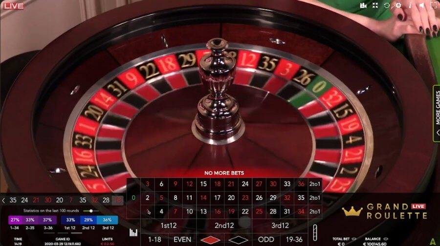 Authentic Gaming Grand Roulette