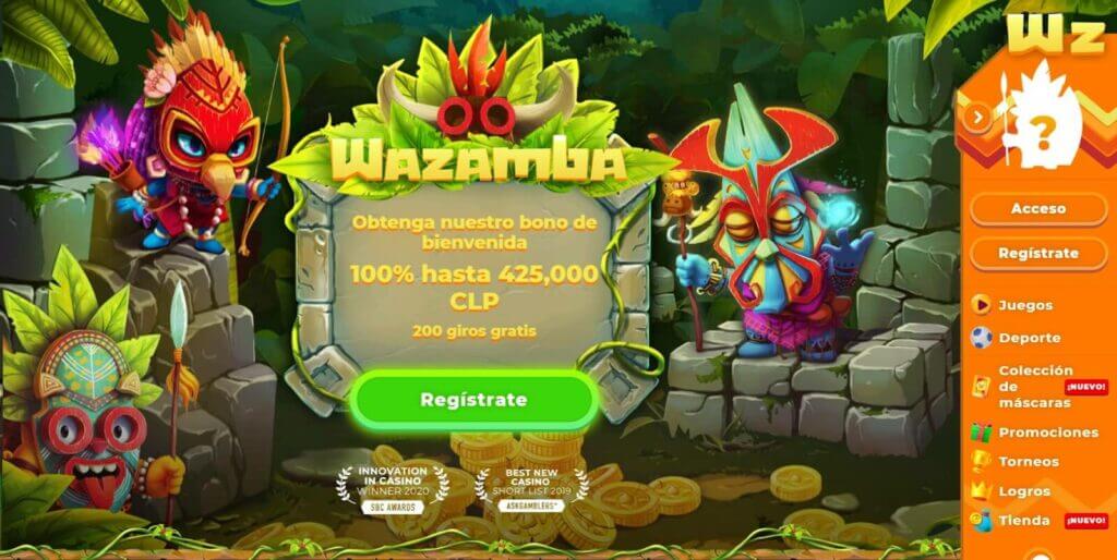 Proceso de registro en Wazamba Casino