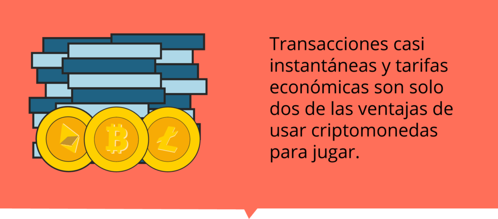 Ventajas de usar criptomonedas para jugar en casinos