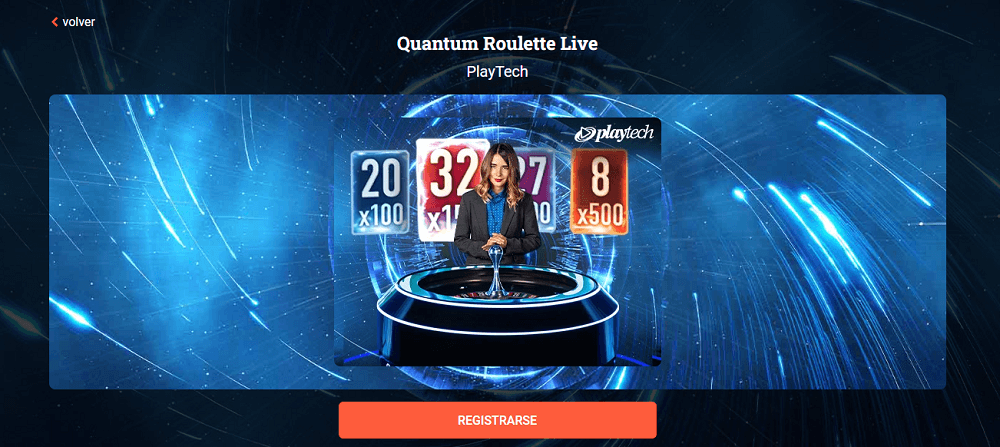 Dealer de Quantum Roulette Live