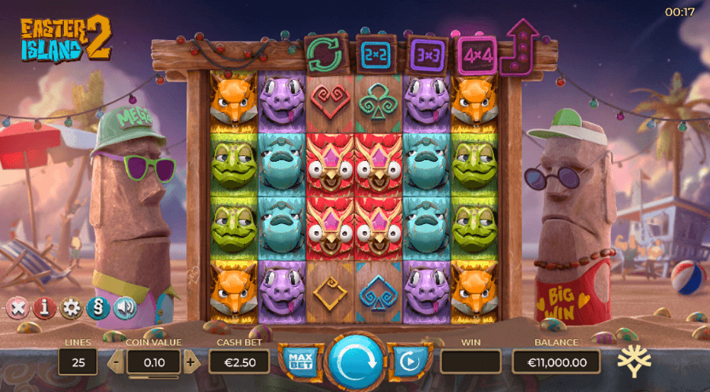 Juego de tragamonedas Easter Island 2