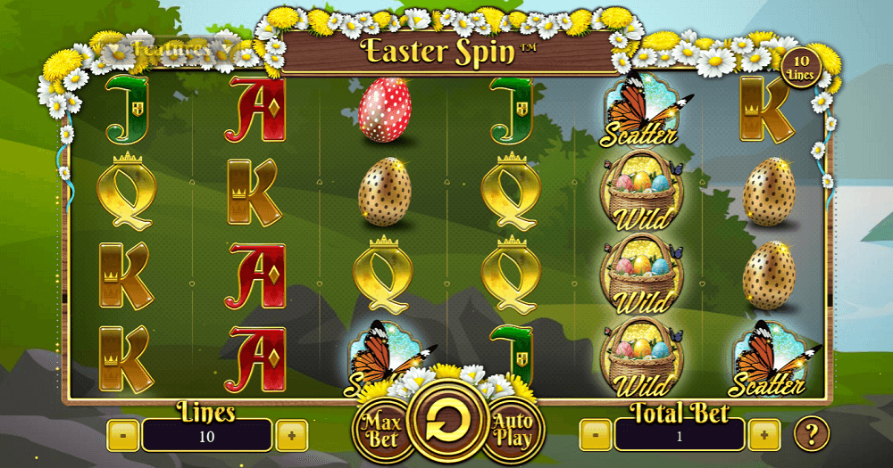 easter Spin juego de tragamonedas