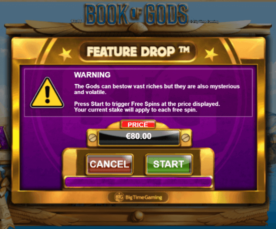 	Feature Drop de Book of Gods