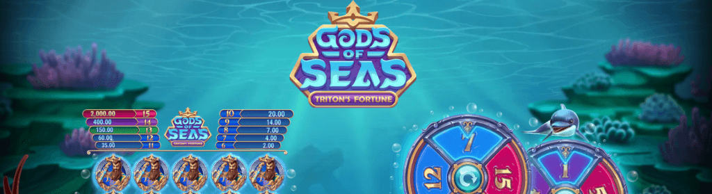 Juego de tragamonedas Gods of Seas