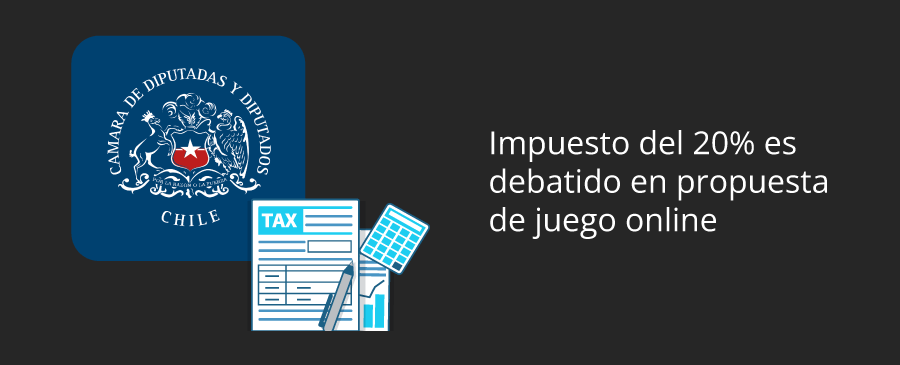 Impuesto es debatido en ley chilena de casinos online