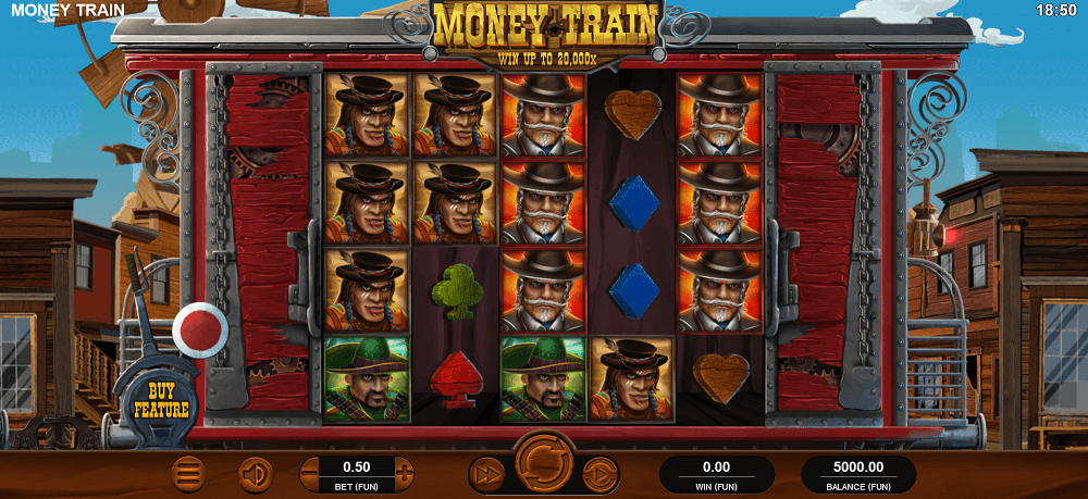 Tragamoneda hold and win Money Train