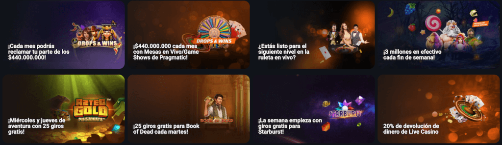 Juegos encontrados en Betano Casino Chile y sus promociones