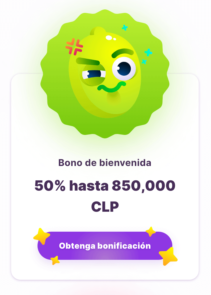 Bono de bienvenida del 50% hasta 850 000 CLP en Nomini Casino