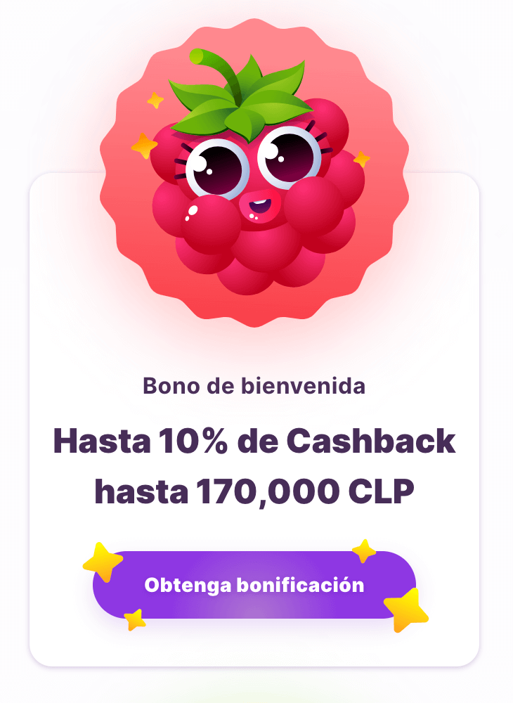 Bono de bienvenida de hasta 10% de Cashback hasta 170 000 CLP en Nomini Casino