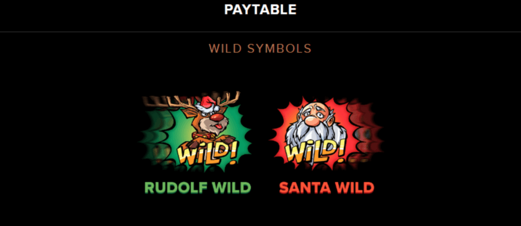 Simbolo Wild del Juego de tragamonedas Santa Vs Rudolf