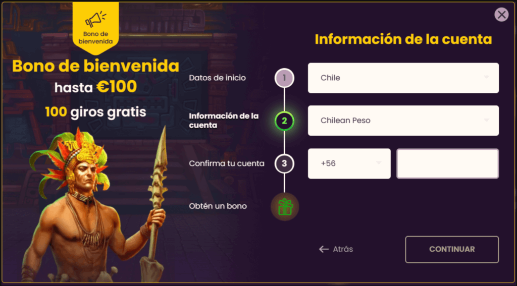 Crea tu cuenta en Bizzo Casino y recibe tu bono 2