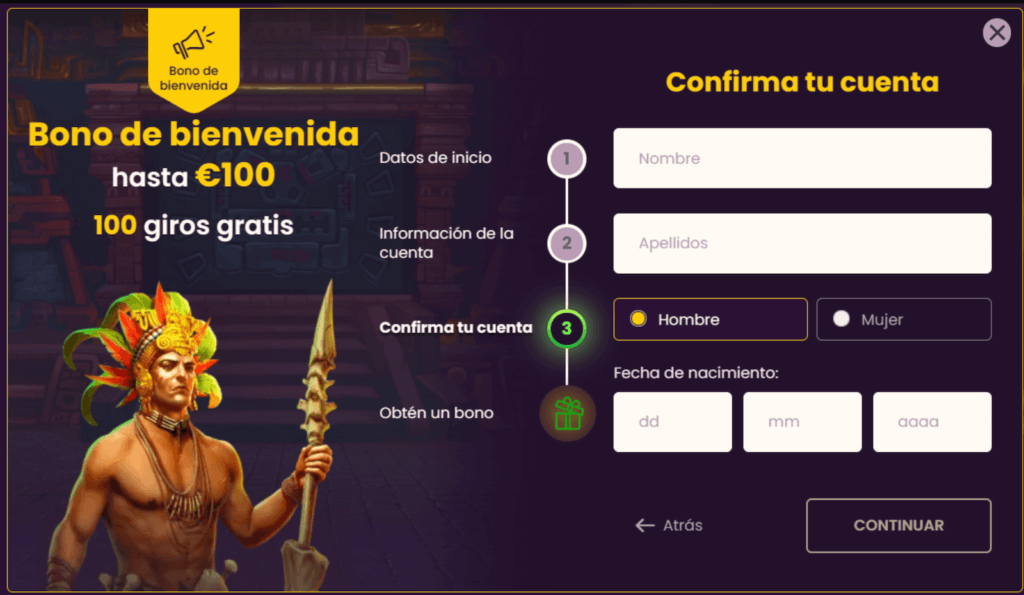 Crea tu cuenta en Bizzo Casino y recibe tu bono 3