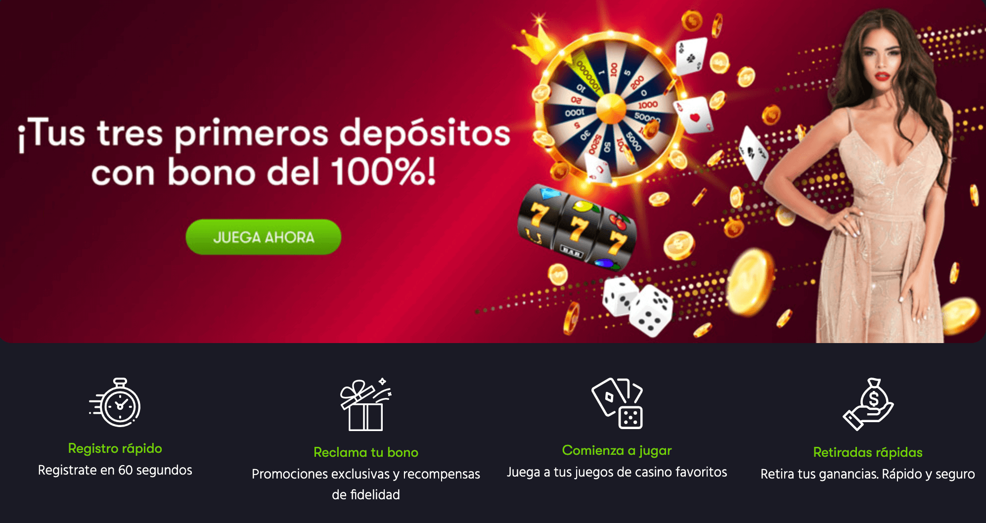 Bono de bienvenida de Sangri Lan Casino Chile