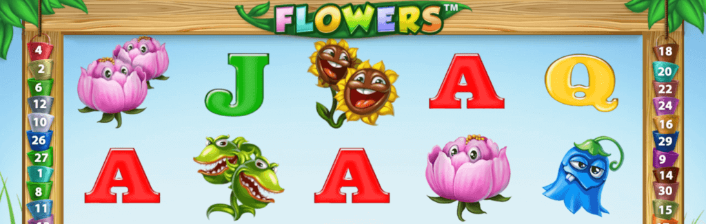 Juego Flowers tragamoneda