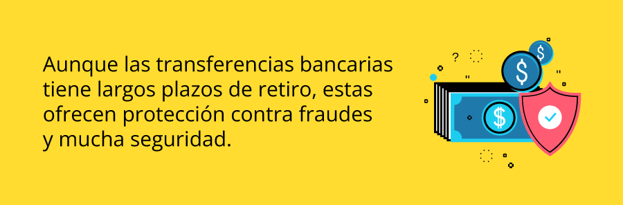 Transferencias bancarias en casinos online Chile