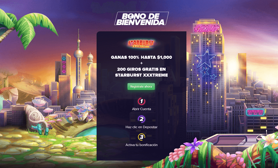 Banner de bono de bienvenida de CasinoEuro