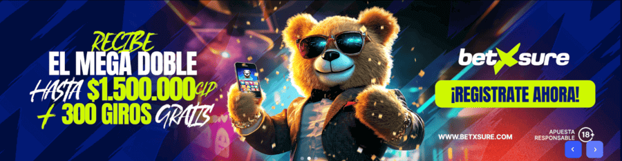 bono de bienvenida Betxsure casino online en Chile 