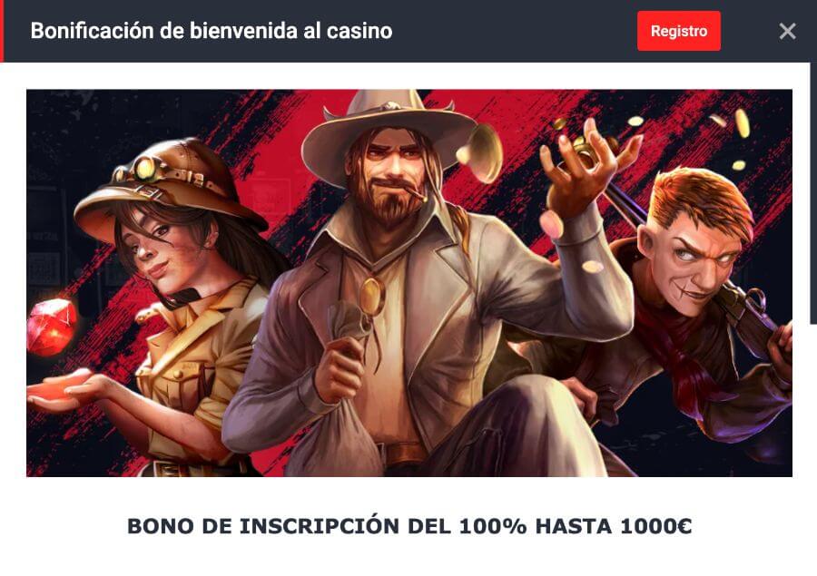 Bono bienvenida 31Bet casino Chile
