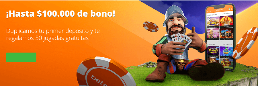 Bbono de bienvenida de Betsson