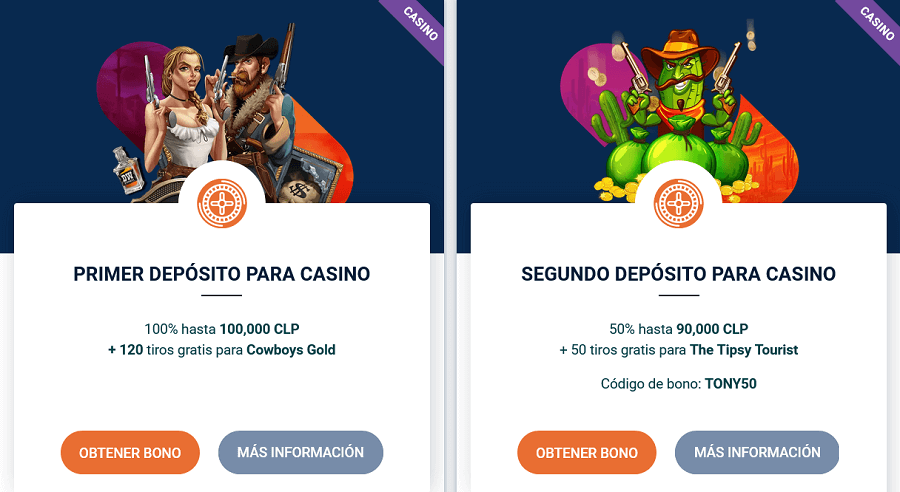 estos son los bonos de depósito de tonybet