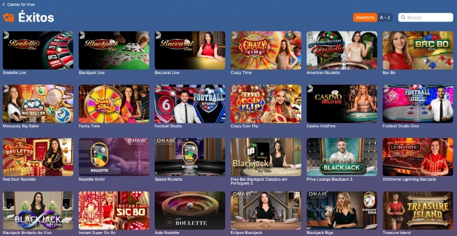 Megawin casino en vivo