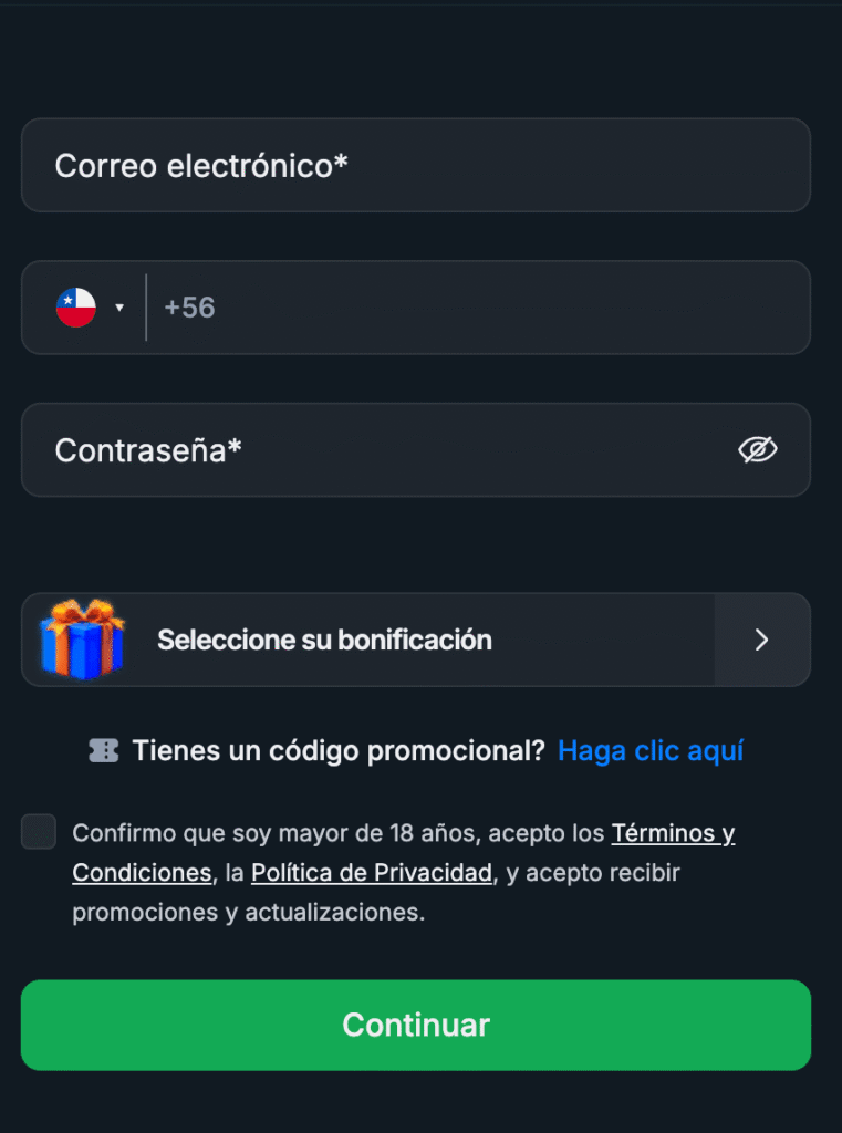 registro casongo chile
