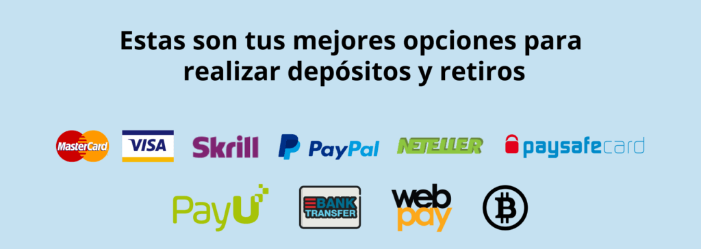 Métodos de pago disponibles en casinos online de Chile