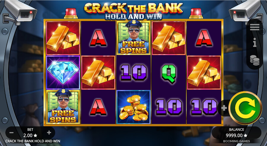 Crack the bank: hold and win tragamonedas del proveedor Booming Games