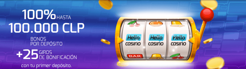 Oferta de bienvenida en Hello Casino