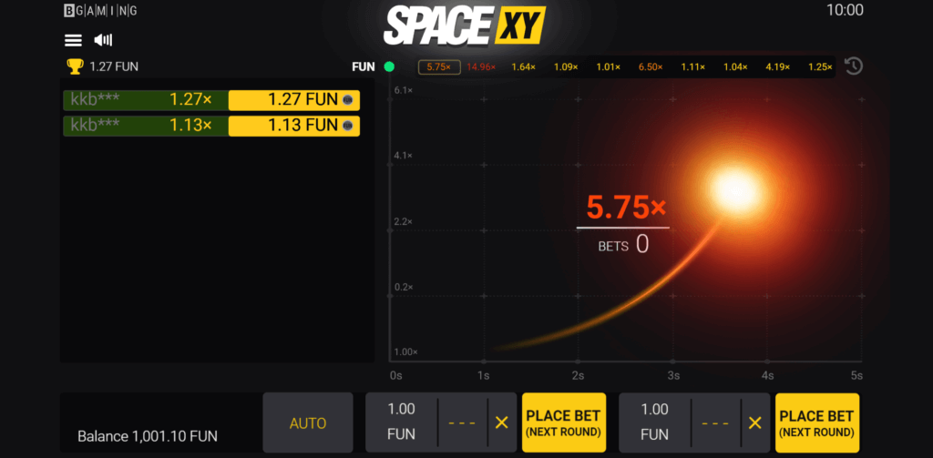 jugar space xy crash games en chile