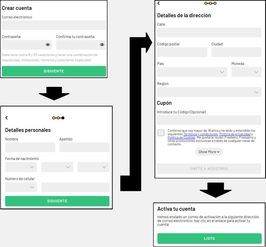 como registrarse en tko casino