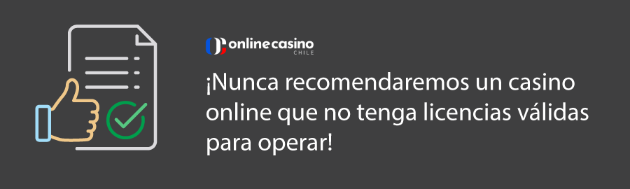 Info casinos online en Chile