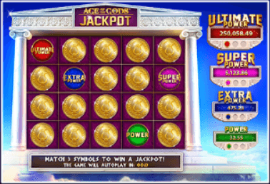 jackpot Age of the Gods King of Olympos
