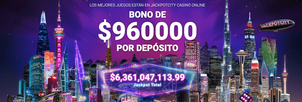Bono por depósito de 960 000 en JackpotCity Casino
