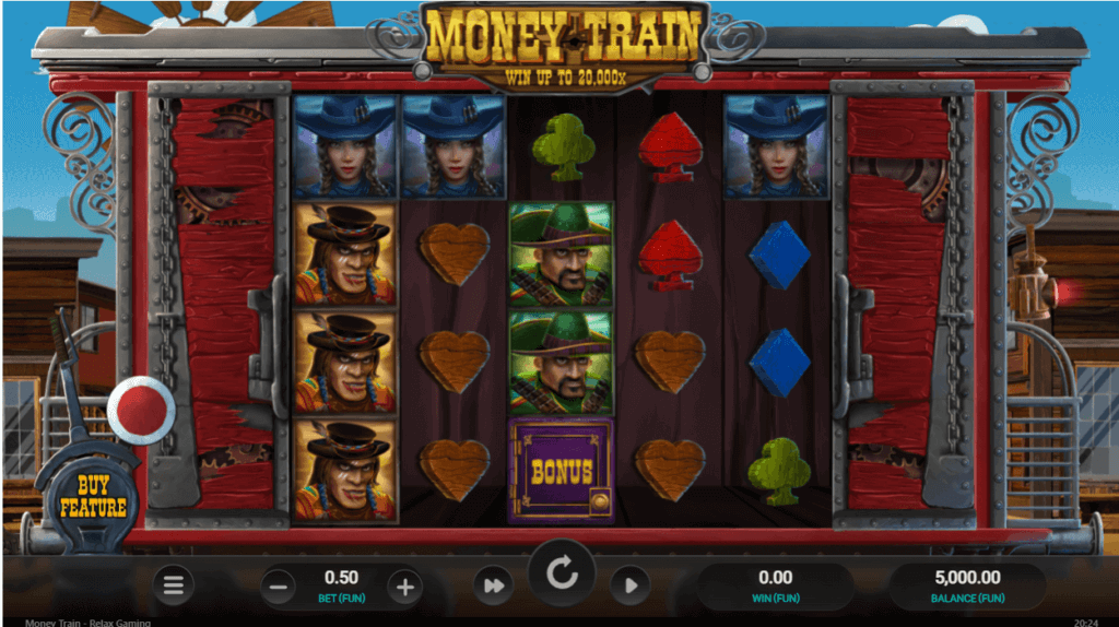 juego tragamonedas money train