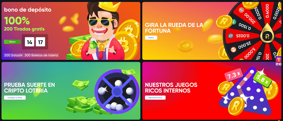 estos son los bonos de richy casino