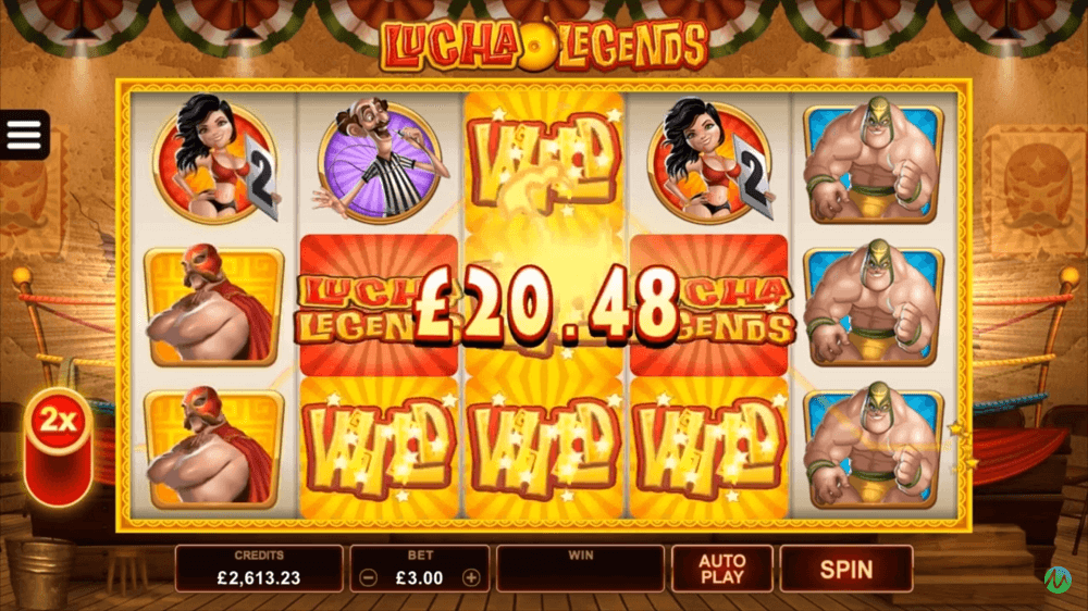 lucha legends slot microgaming