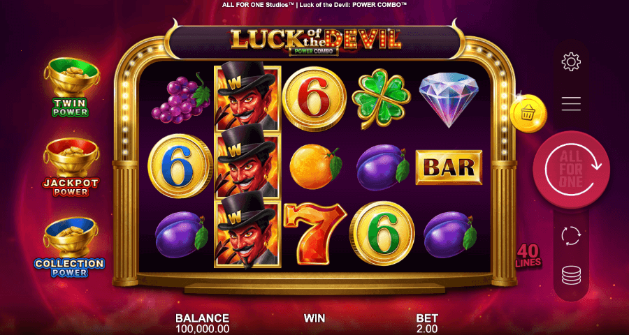 Luck of the devil tragamonedas con jackpot progresivo