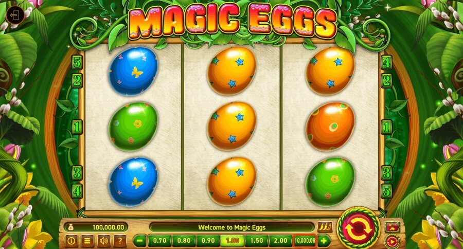 juego de tragamonedas Magic Eggs