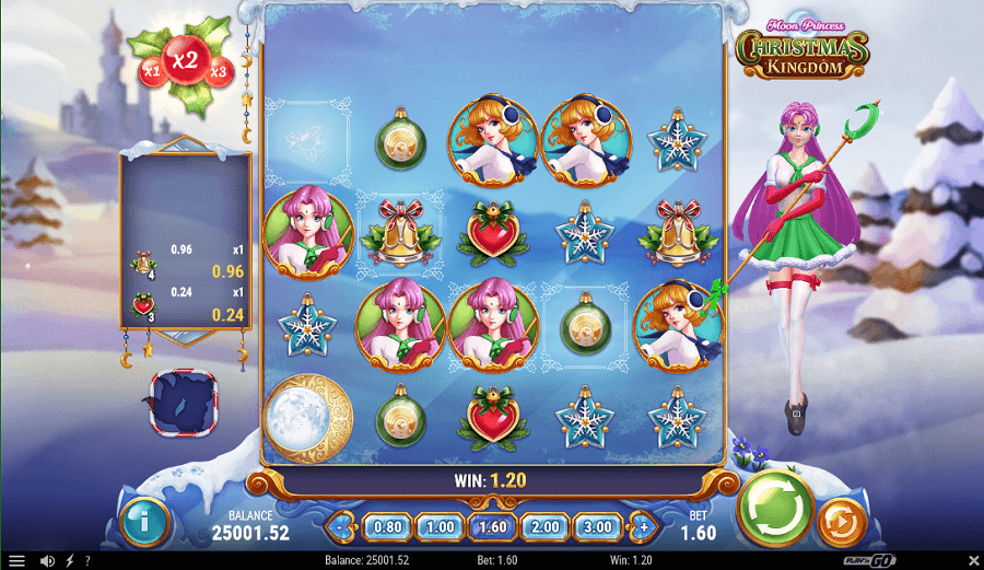 tragamonedas moon princess christmas kingdom