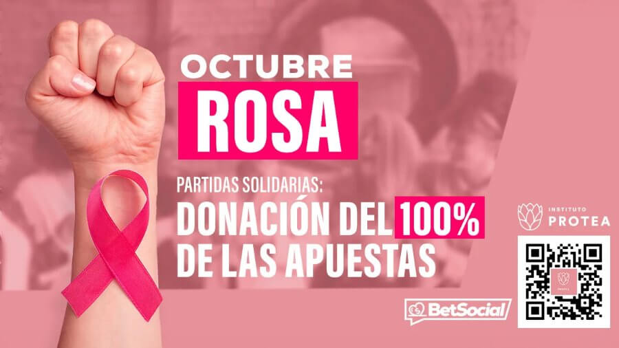 Betmotion se une a la campaña Octubre Rosa a través de Betsocial