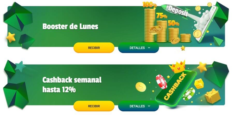 Ofertas y promociones casinos online