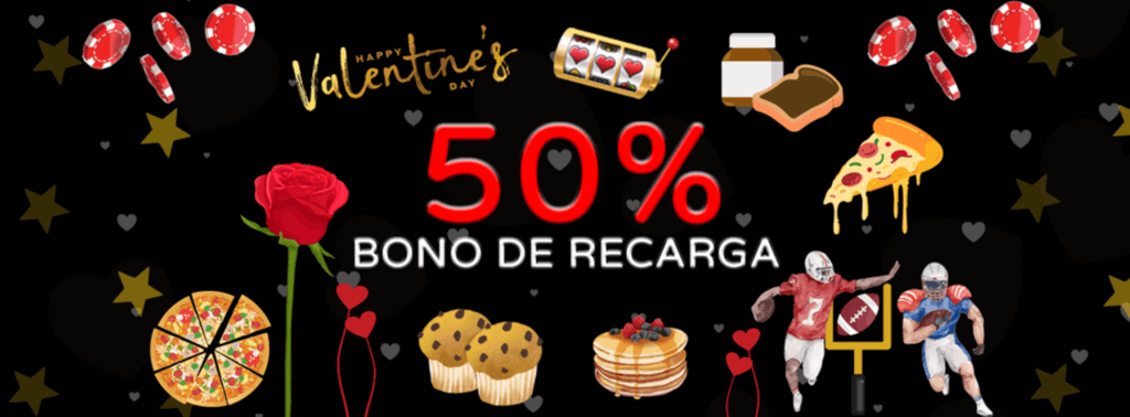 Bono por depósito ofertas San Valentín BetoBet casino