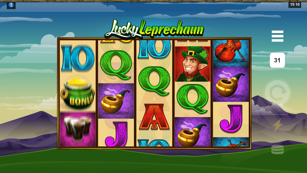 partida de tragamonedas Lucky Leprechaun