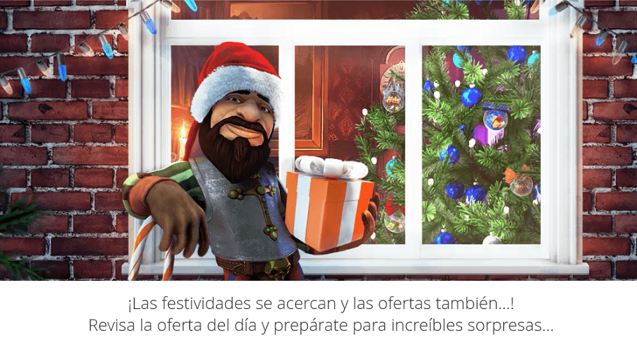 promocion de calendario navideño de betsson