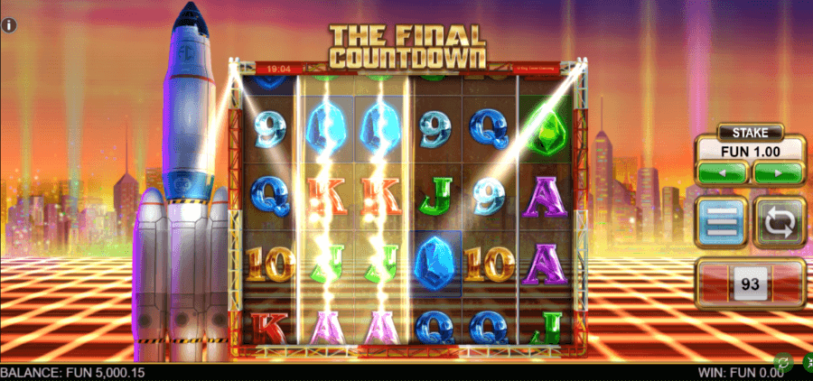Reel clone reseña tragamonedas The Final Countdown