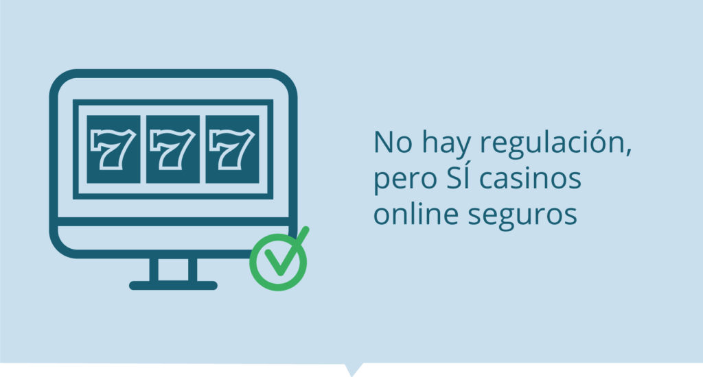 Banner de No hay regulación, pero Sí casinos online seguros - Regulación de casinos en Chile