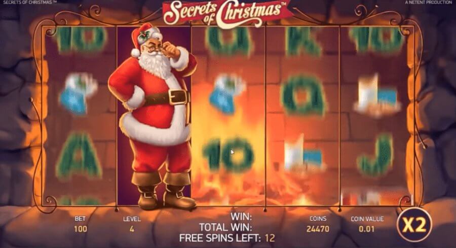 Giros gratis del Juego de Tragamonedas Secrets of Christmas