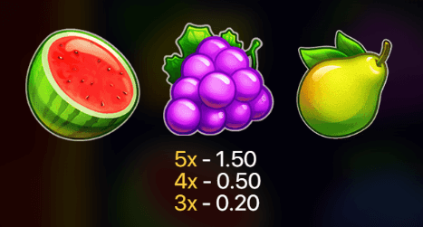 simbolos tragamonedas funny fruits hold and win